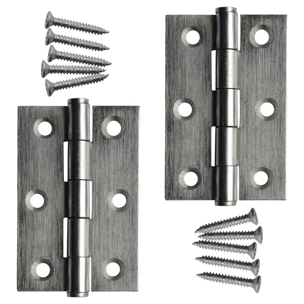 ASEC 75mm Button Tip Butt Hinges