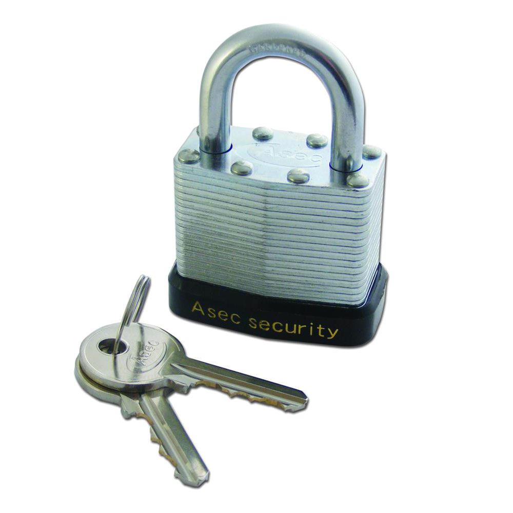 ASEC 787 &amp; 797 Open Shackle Laminated Padlock