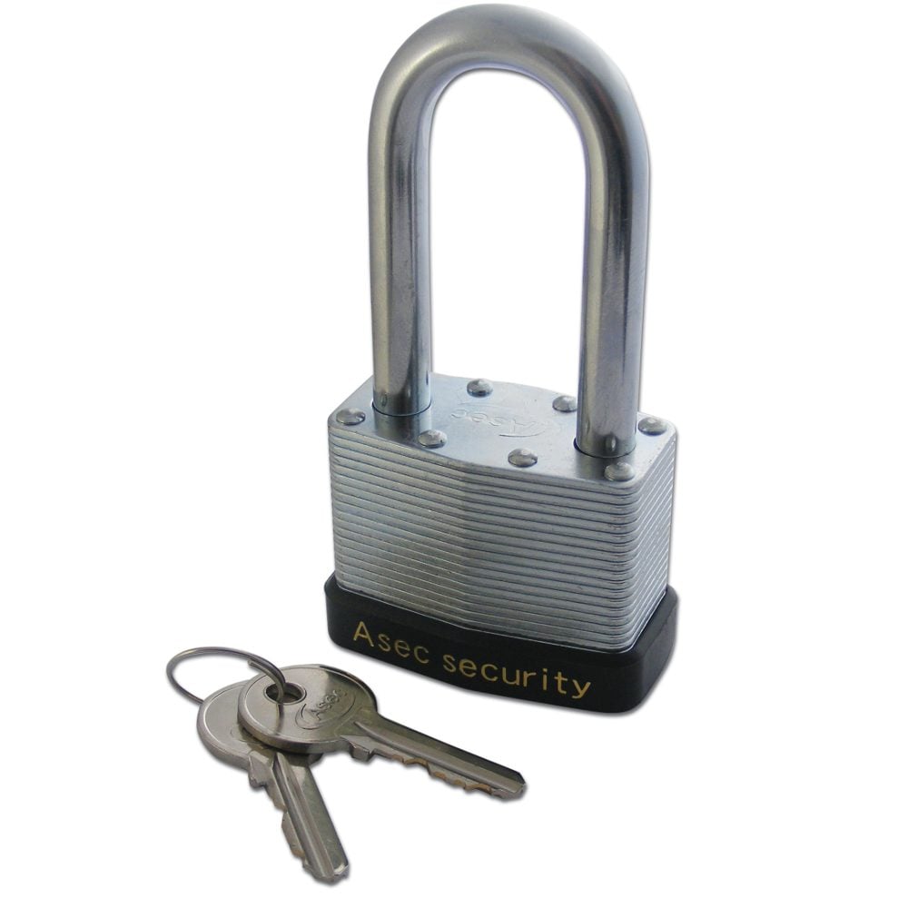 ASEC 787 &amp; 797 Open Shackle Laminated Padlock