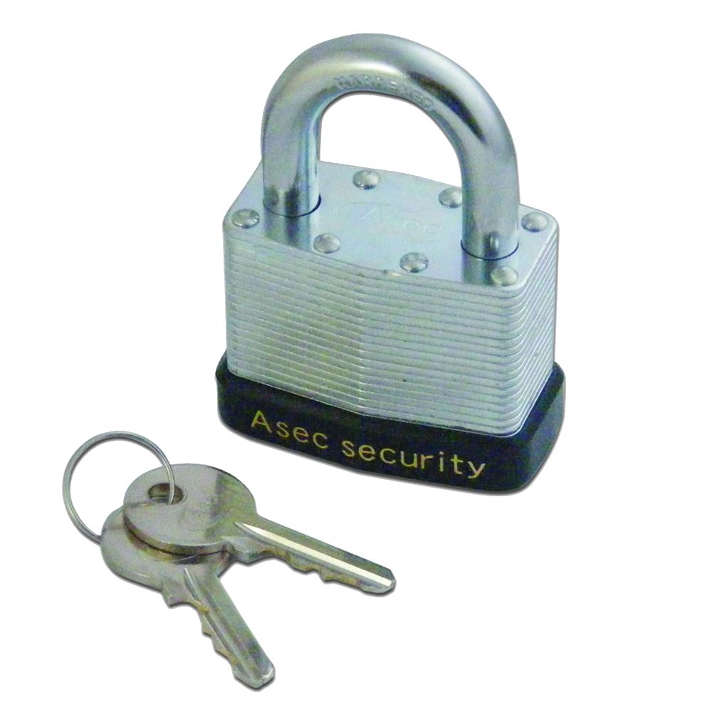 ASEC 787 &amp; 797 Open Shackle Laminated Padlock - AS2546 - AS2546