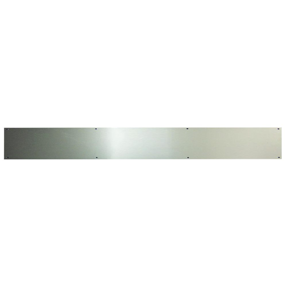 ASEC 835mm Wide Aluminium Kick Plate - AS1613 - Anodised Aluminium - AS1613