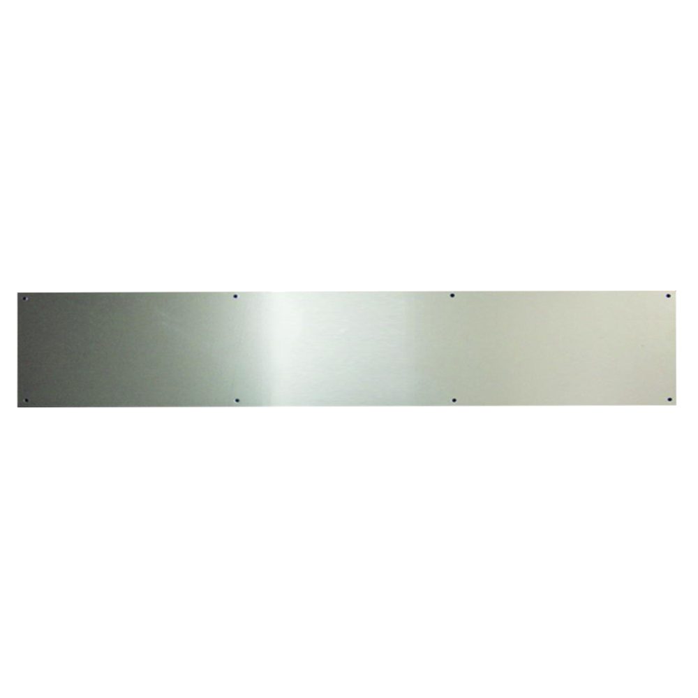 ASEC 835mm Wide Aluminium Kick Plate - AS1614 - Anodised Aluminium - AS1614