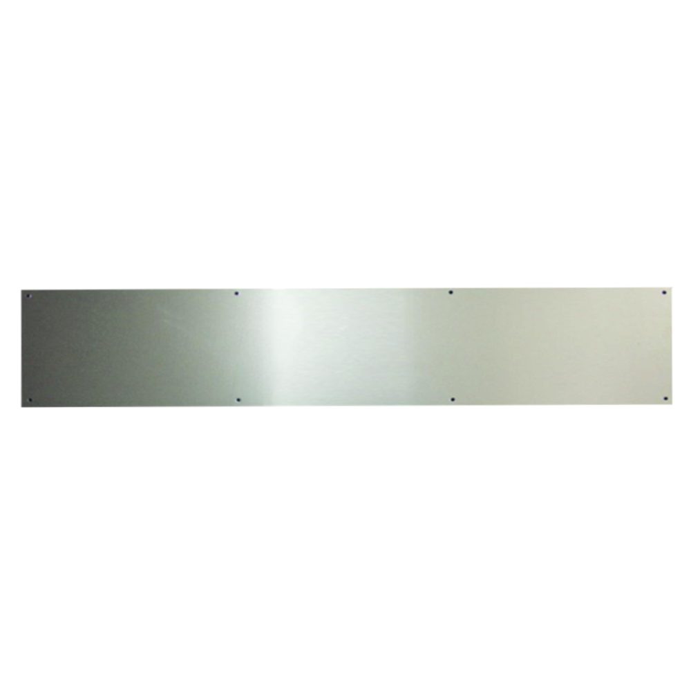 ASEC 835mm Wide Aluminium Kick Plate - AS1615 - Anodised Aluminium - AS1615