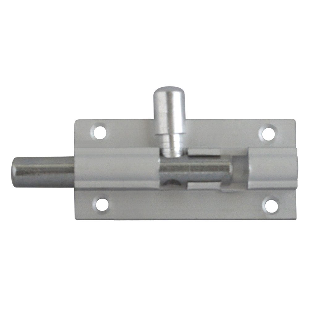 ASEC Aluminium 25mm Wide Straight Barrel Bolt