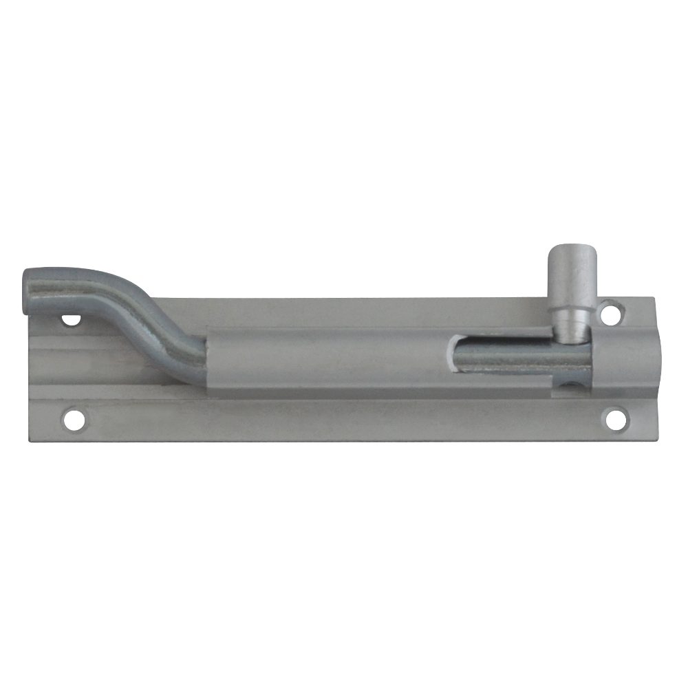 ASEC Aluminium Necked Barrel Bolt - AS3385 - Anodised Aluminium - AS3385