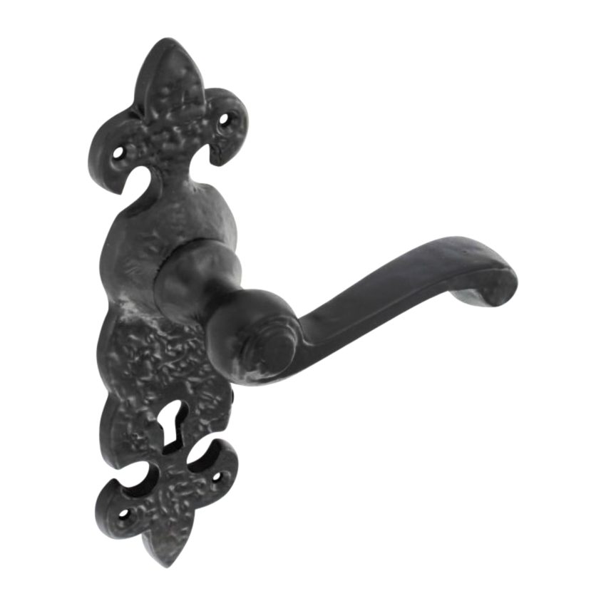 ASEC Antique Style Lock Handle Fancy