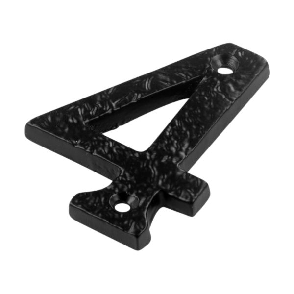 ASEC Antique Style Metal Numerals - AS12032 - Black - AS12032