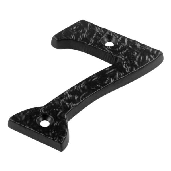 ASEC Antique Style Metal Numerals - AS12035 - Black - AS12035
