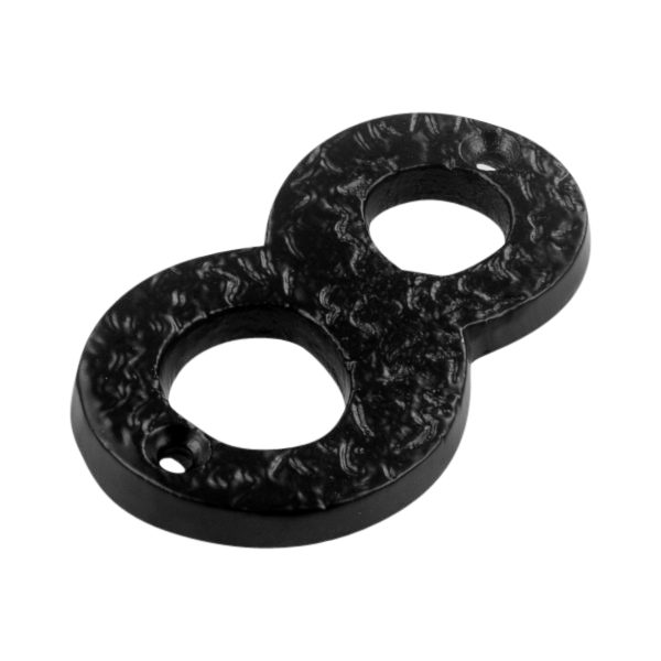 ASEC Antique Style Metal Numerals - AS12036 - Black - AS12036