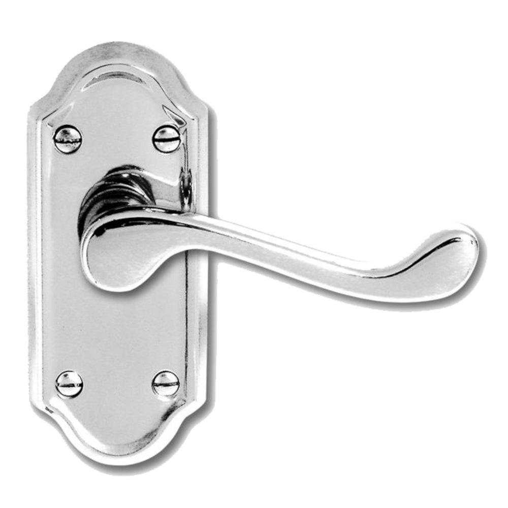ASEC Ashstead Plate Mounted Lever Furniture - AS3601 - Chrome Plated - AS3601