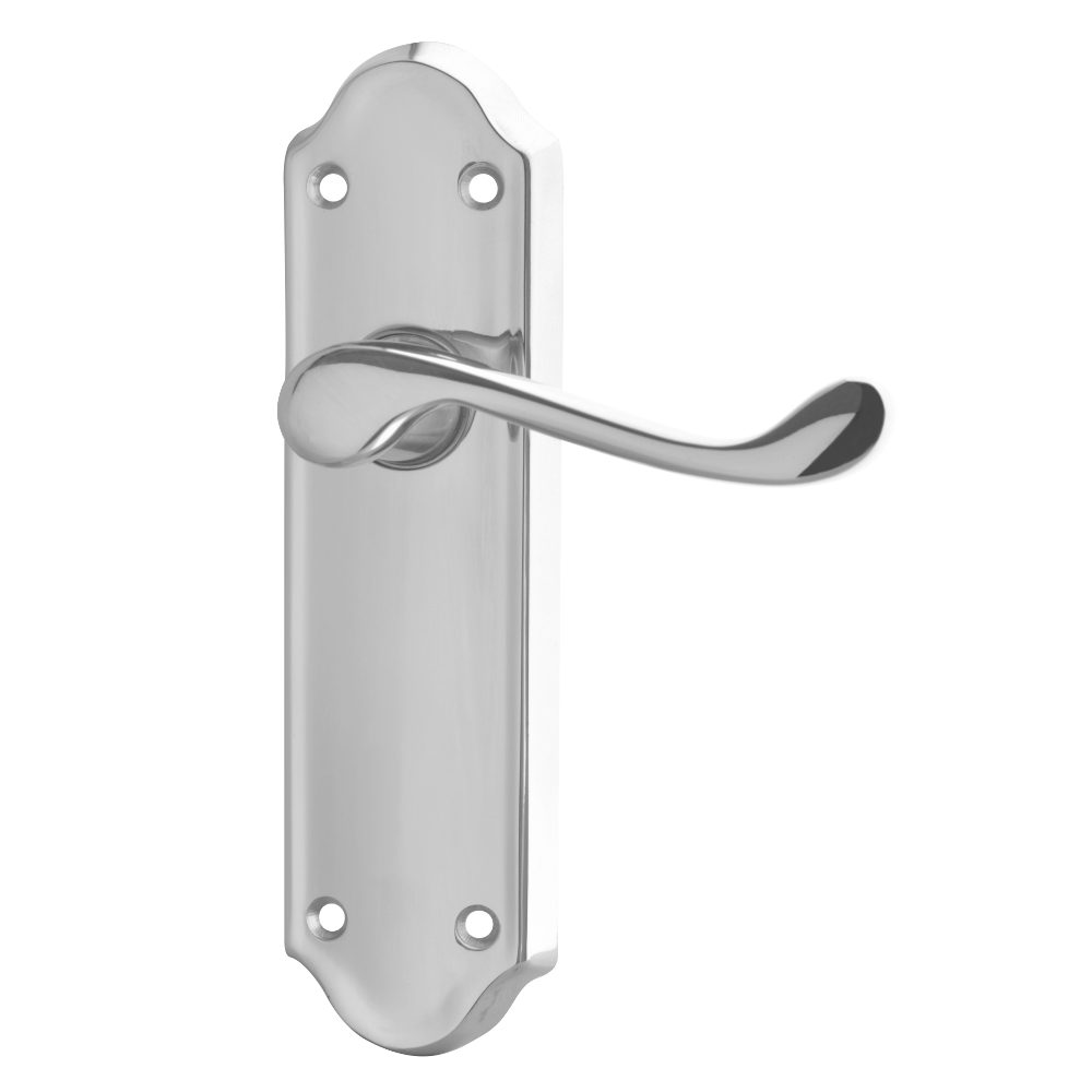 ASEC Ashstead Plate Mounted Lever Furniture - AS3603 - Chrome Plated - AS3603
