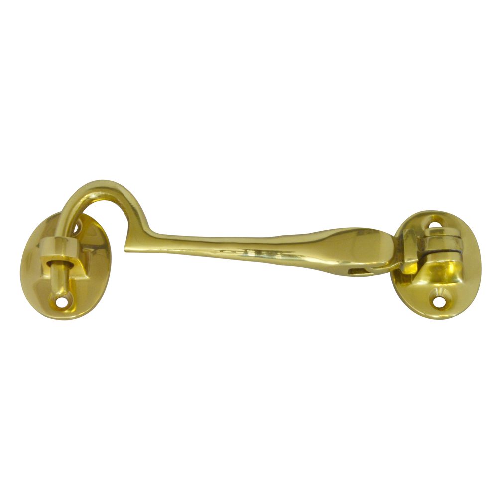 ASEC Brass Cabin Hook - AS3753 - Polished Brass - AS3753