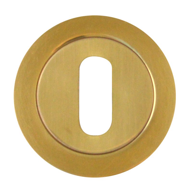 ASEC Concealed Fixing Escutcheon - AS3806 - Polished Brass - AS3806