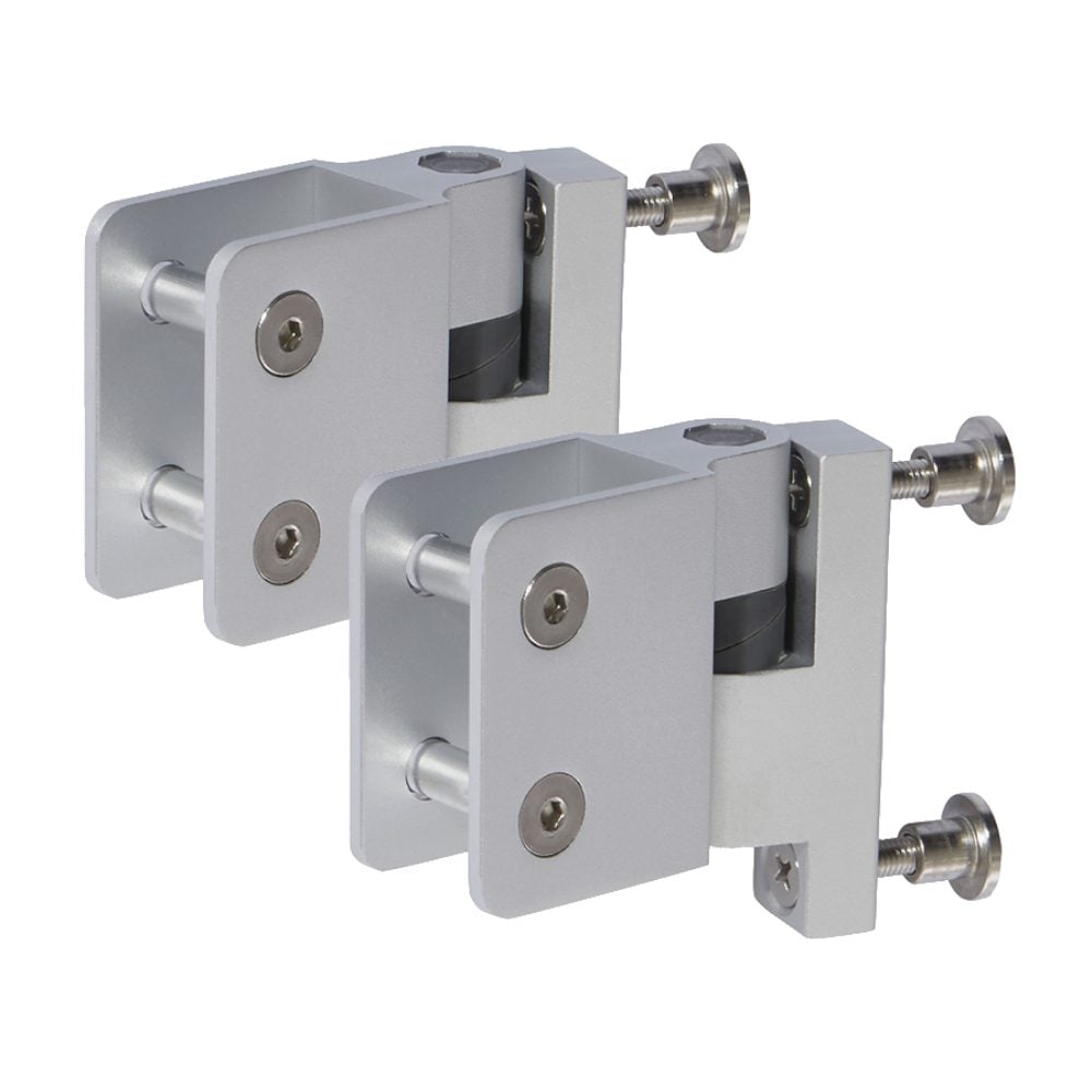 ASEC Cubicle U Bracket Gravity Hinges (1 Pair) To Suit 20mm Board