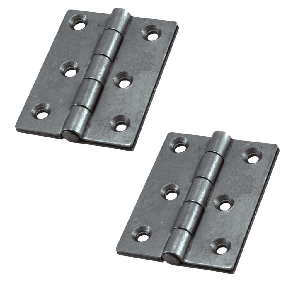 ASEC Double Pressed Steel Butt Hinge - AS11751 - Satin Chrome - AS11751