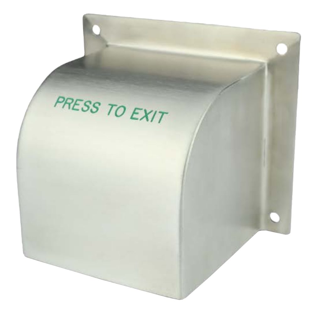 ASEC Exit Button Cover Stainless Steel - AS12383 - Stainless Steel - AS12383