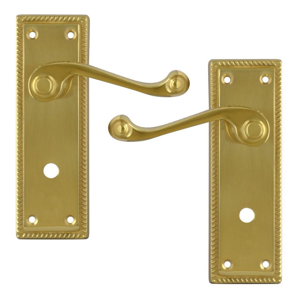 ASEC Georgian Plate Mounted Lever Furniture