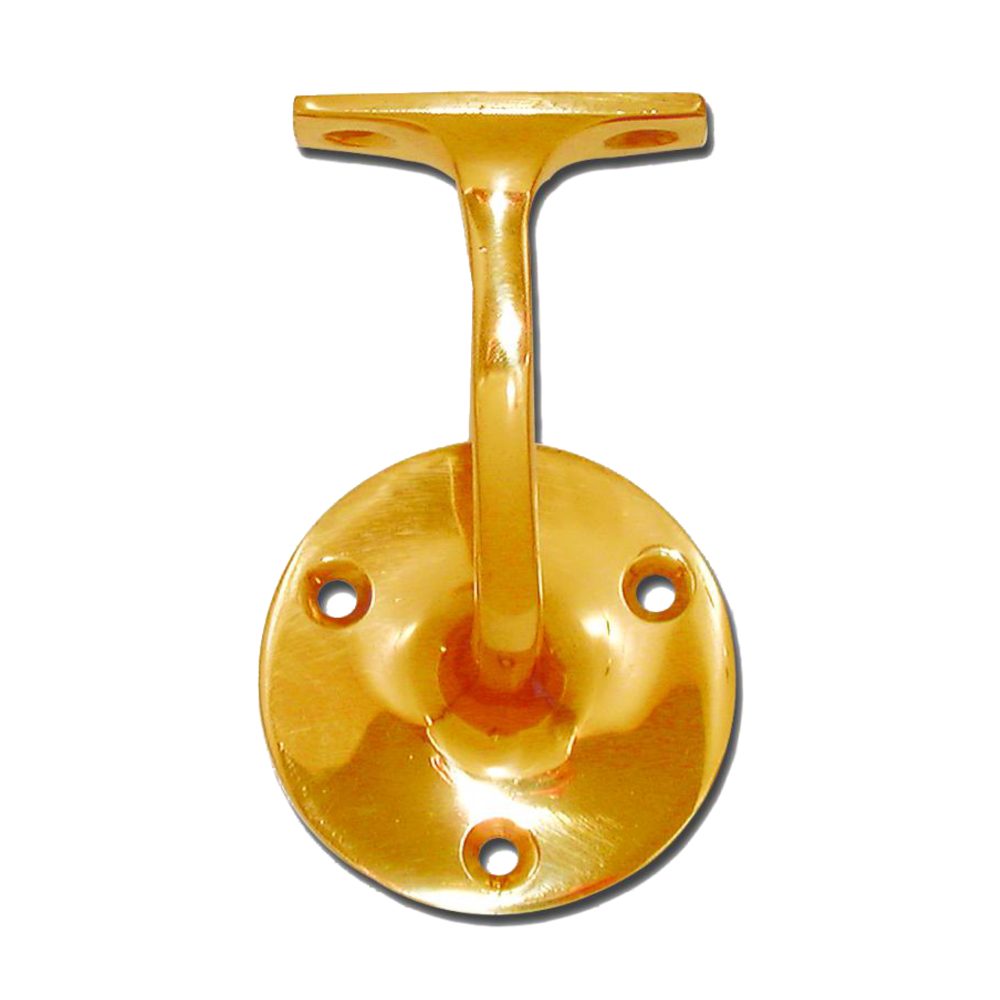 ASEC Handrail Bracket - AS3821 - Polished Brass - AS3821