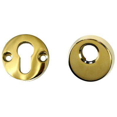 ASEC High Security Escutcheon - AS12181 - PVD Gold - AS12181