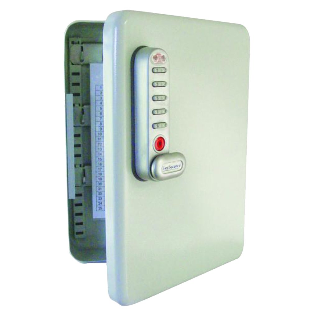 ASEC Key Cabinet With Electronic Digital Lock - AS9965 - Cream - AS9965