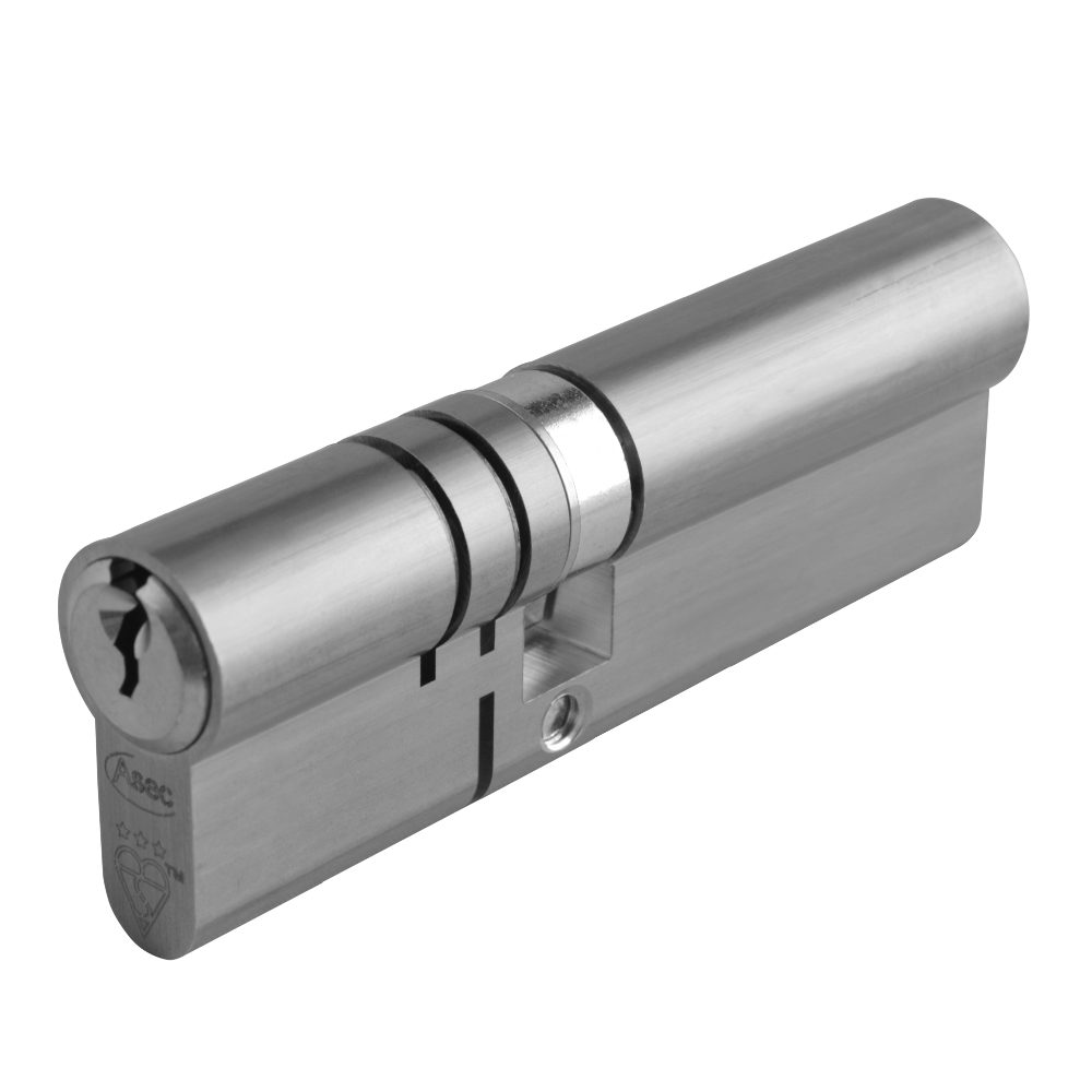 ASEC Kite Elite 3 Star Snap Resistant Double Euro Cylinder - AS10346 - 35/55 - Nickel Plated - AS10346