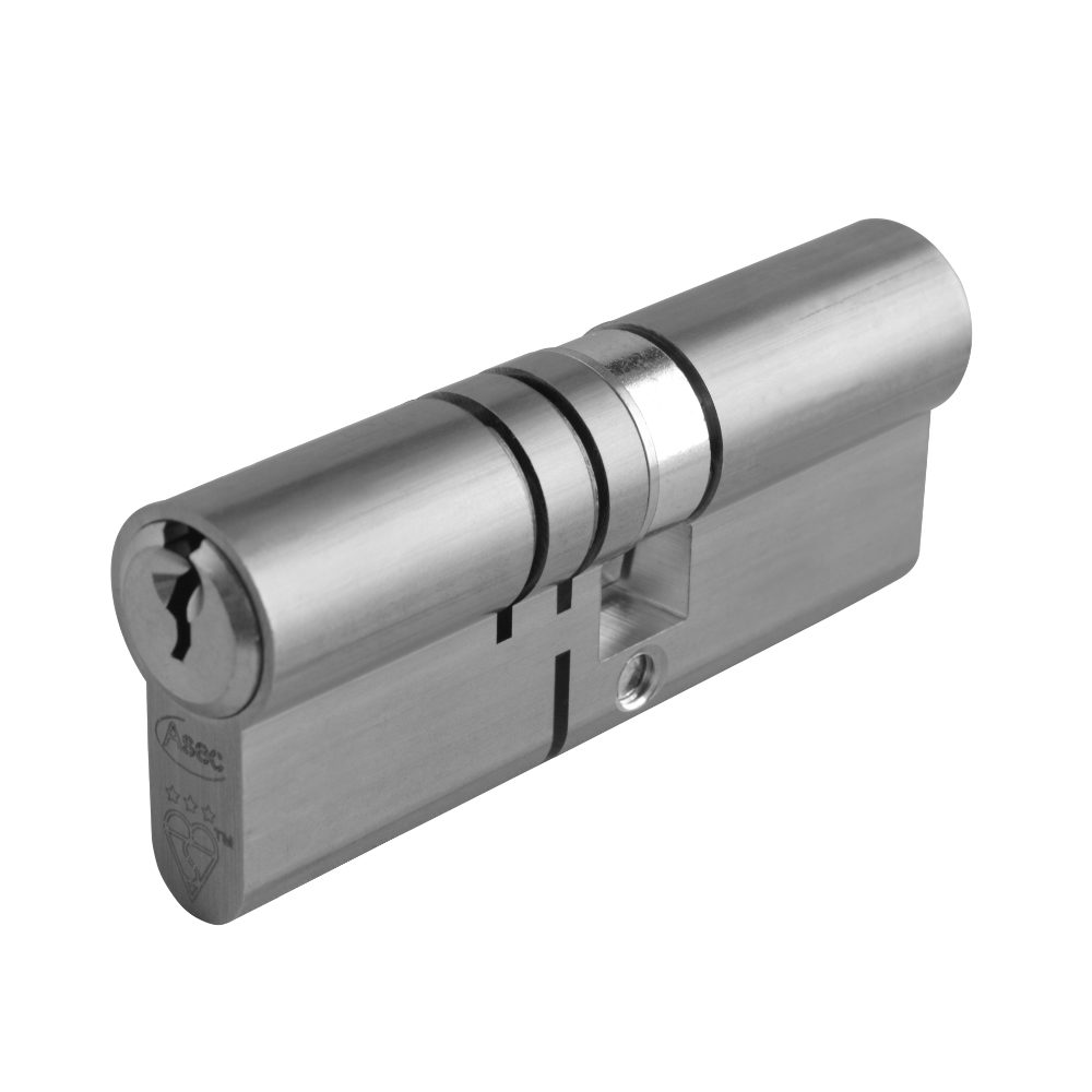 ASEC Kite Elite 3 Star Snap Resistant Double Euro Cylinder - AS10336 - 40/35 - Nickel Plated - AS10336