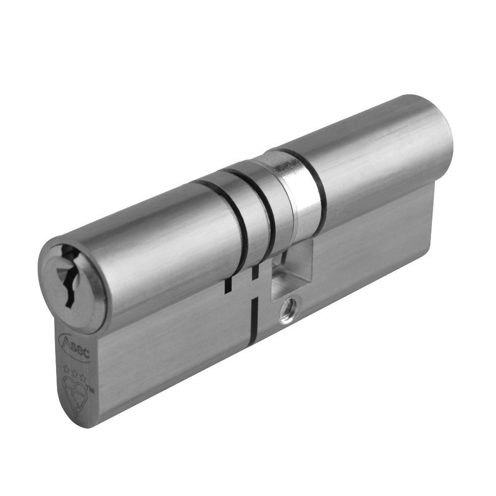 ASEC Kite Elite 3 Star Snap Resistant Double Euro Cylinder - AS10354 - 45/40 - Nickel Plated - AS10354