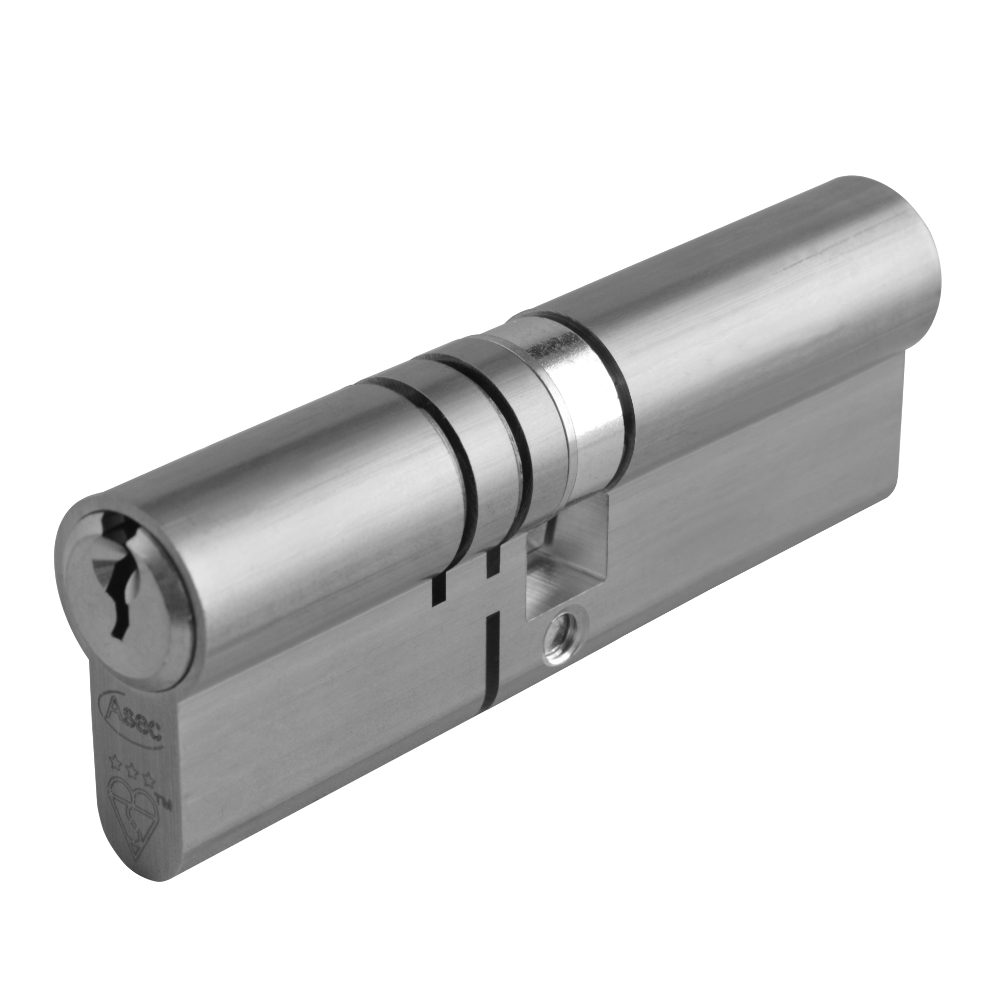 ASEC Kite Elite 3 Star Snap Resistant Double Euro Cylinder - AS10370 - 45/50 - Nickel Plated - AS10370