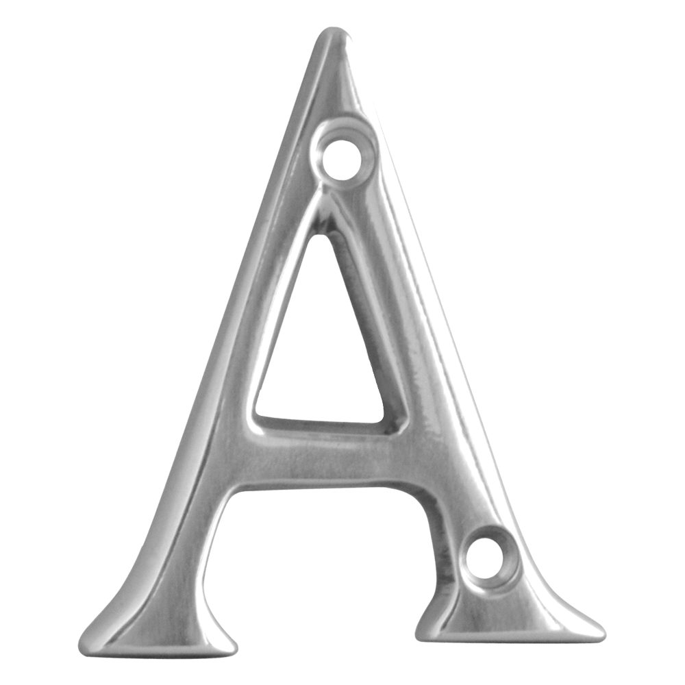 ASEC Metal Letters - AS3574 - Chrome Plated - AS3574