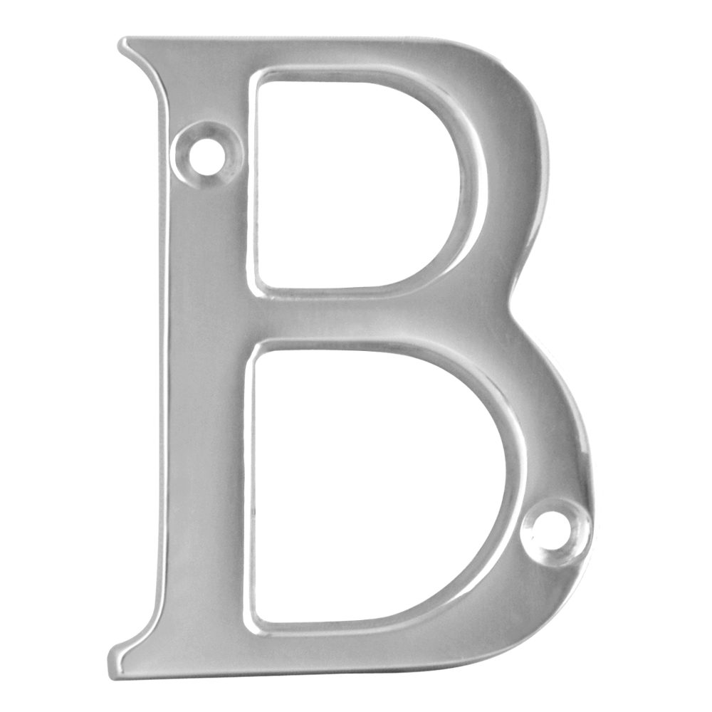ASEC Metal Letters - AS3575 - Chrome Plated - AS3575