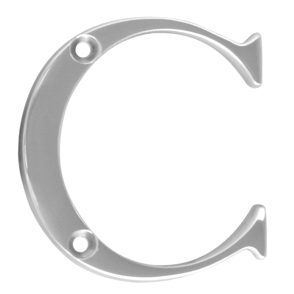 ASEC Metal Letters - AS3576 - Chrome Plated - AS3576