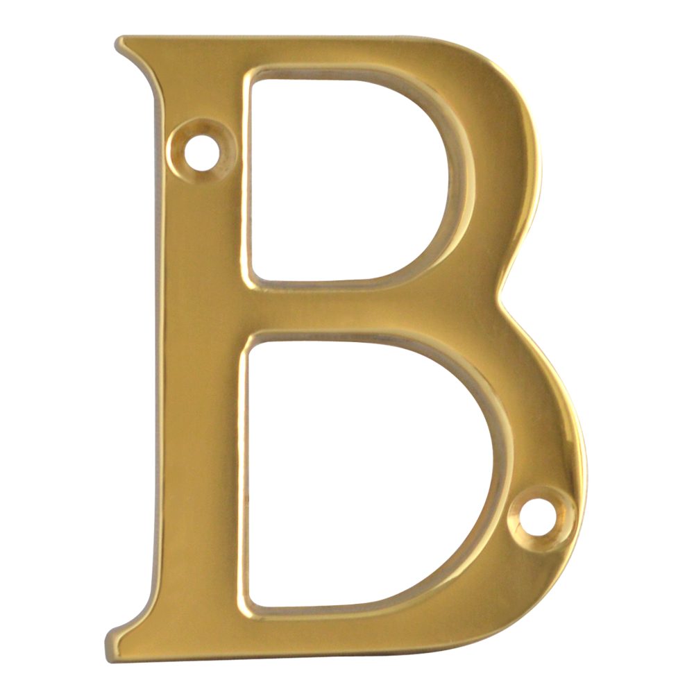 ASEC Metal Letters - AS3571 - Polished Brass - AS3571