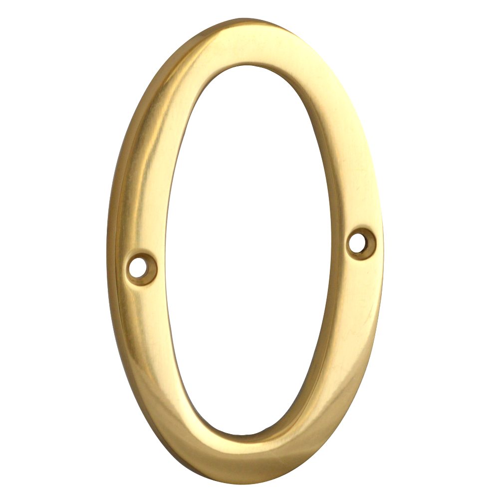ASEC Metal Numerals - AS3510 - Polished Brass - AS3510