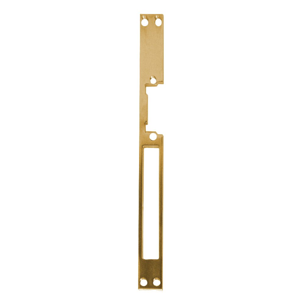 ASEC Mortice Release Sash Faceplate - AS9505 - Polished Brass - AS9505