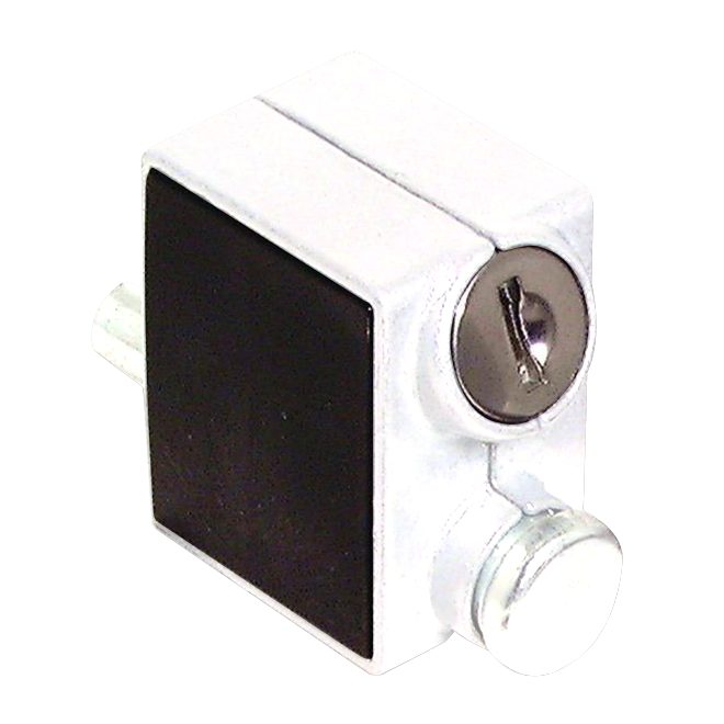 ASEC Patio Lock - AS5053 - White - AS5053
