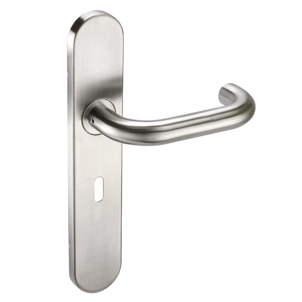 ASEC Radius Backplate Lever Furniture DDA