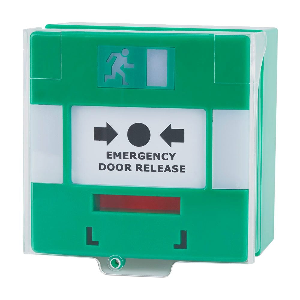ASEC Resettable Illuminated Triple Pole Call Point With Cover &amp; Sounder