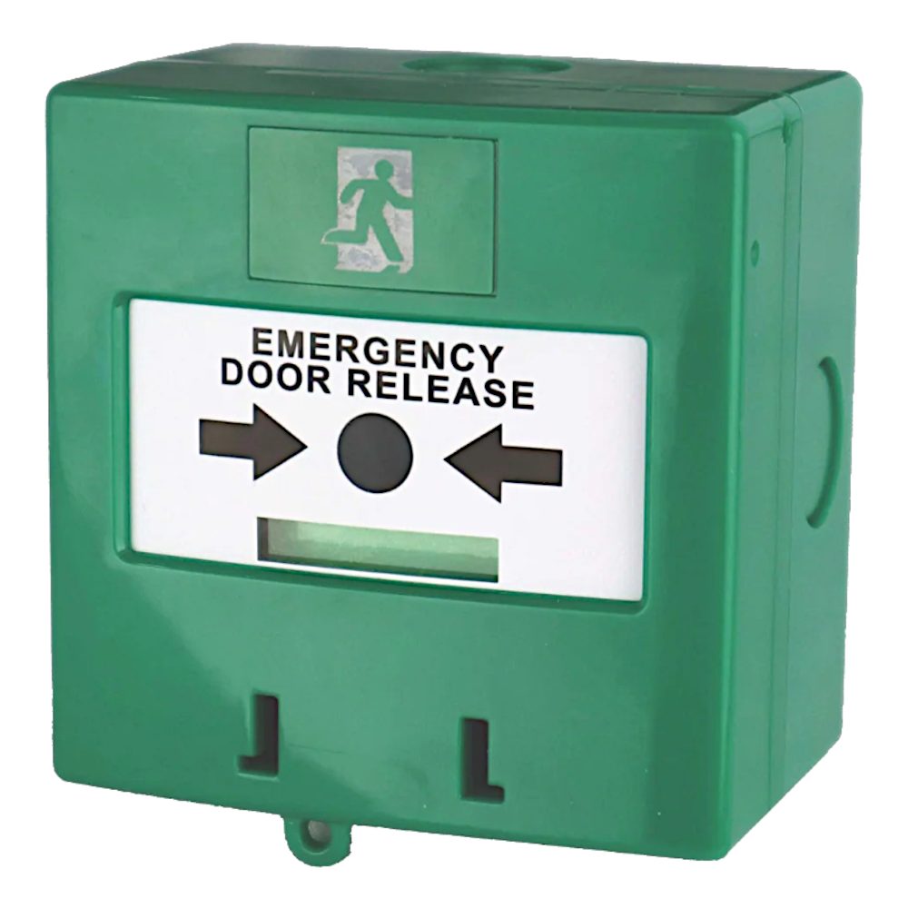ASEC Resettable Illuminated Triple Pole Call Point With Cover Weatherproof