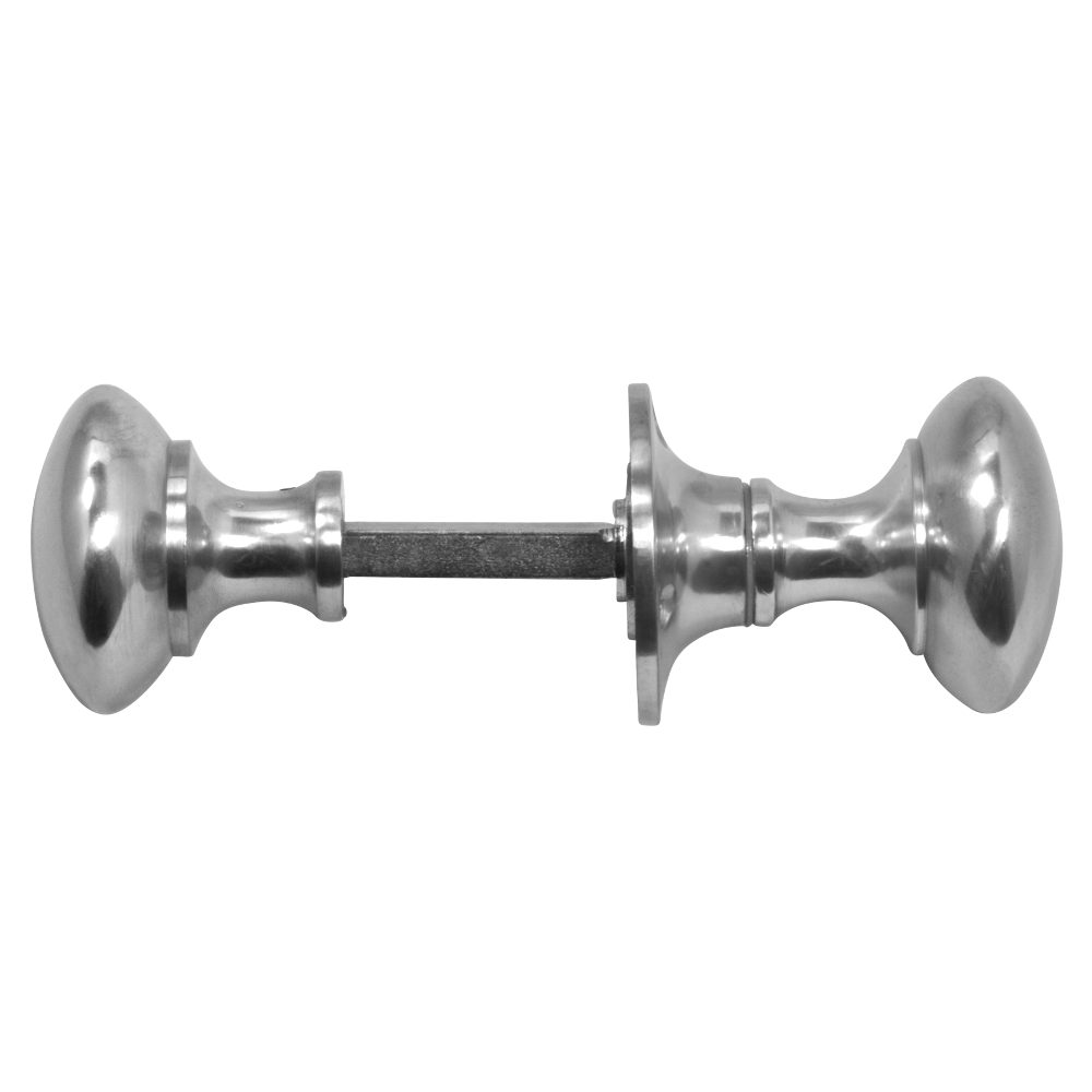 ASEC Rim Knob Set - 50mm - AS10531 - Chrome Plated - AS10531