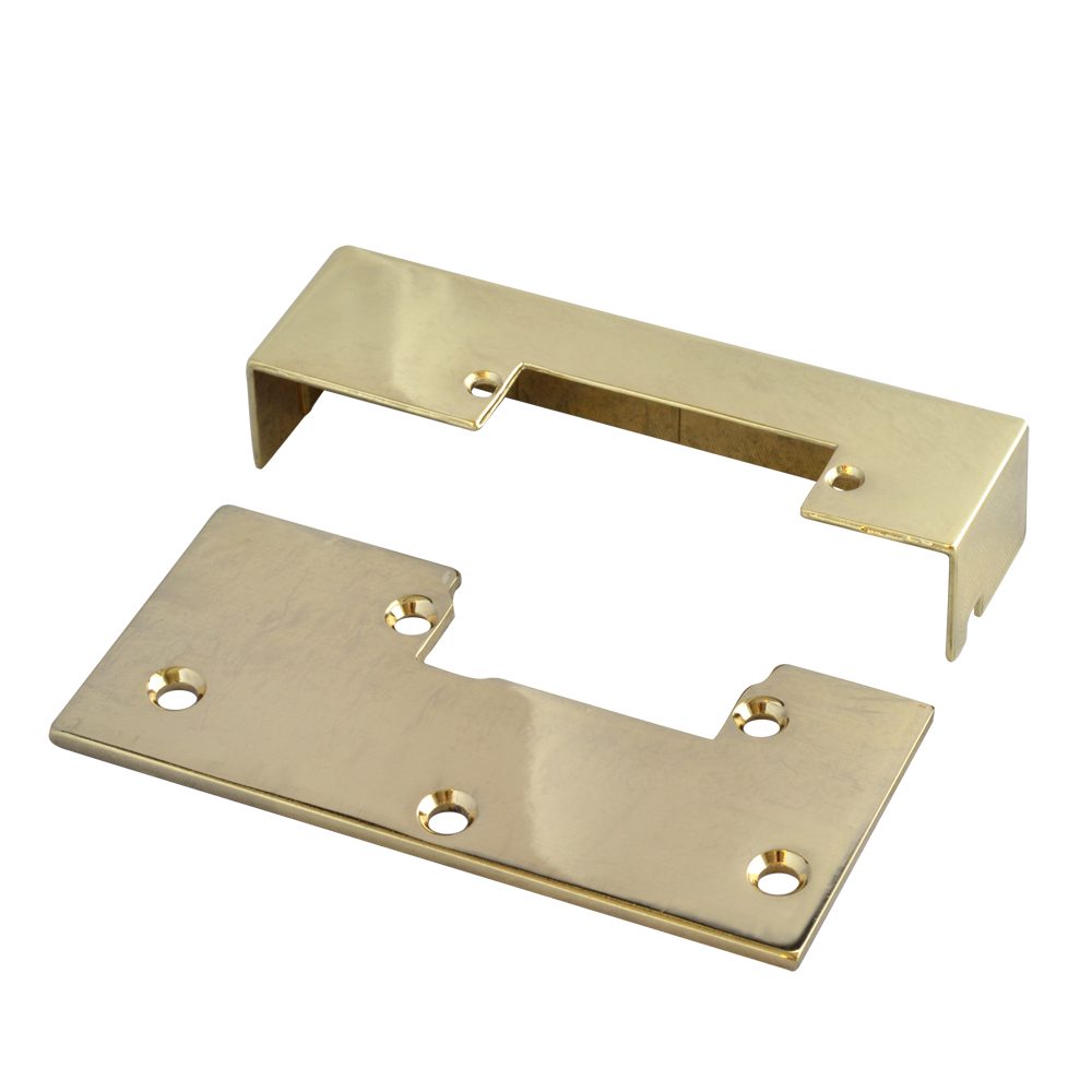ASEC Rim Release Faceplate Open Inwards - AS9511 - Polished Brass - AS9511