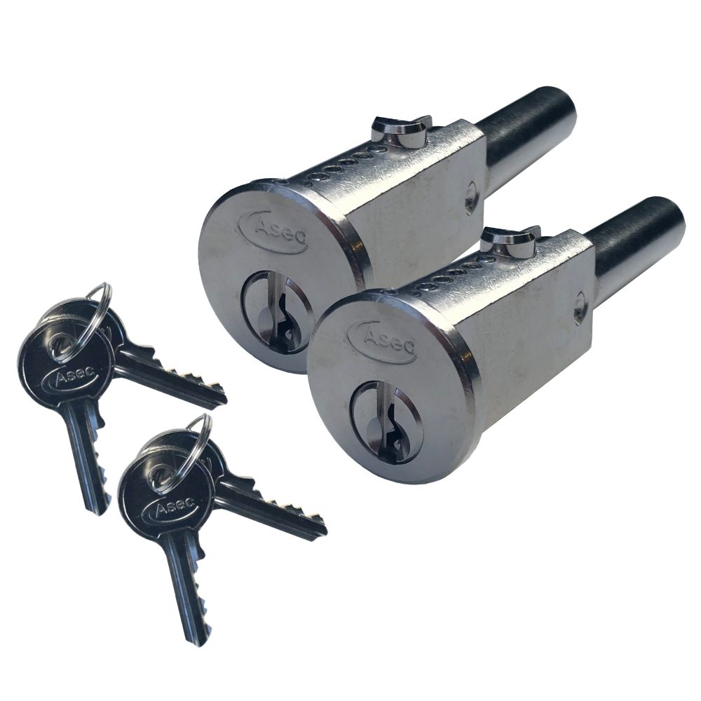 Asec Round Faced Bullet Lock