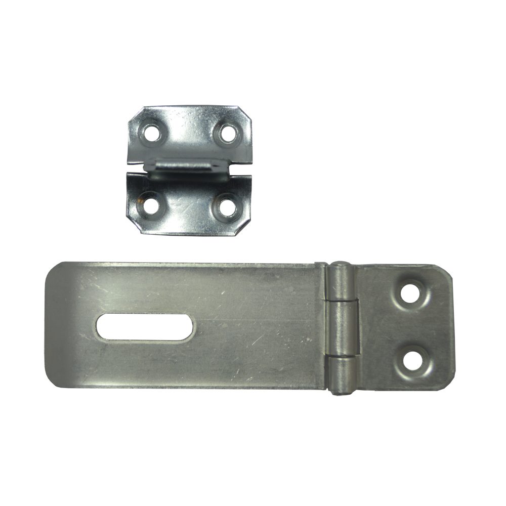 ASEC Safety Hasp &amp; Staple - AS10258 - Galvanised - AS10258