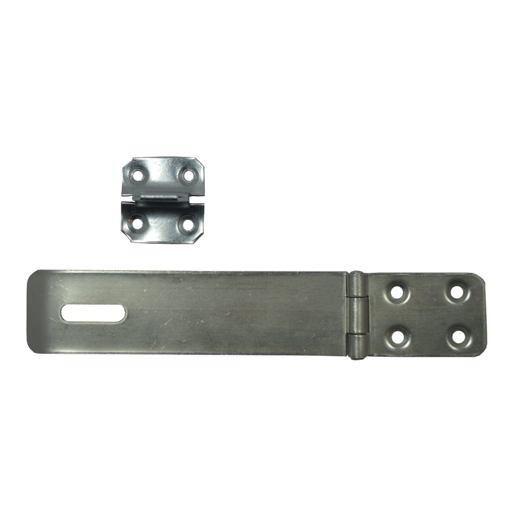 ASEC Safety Hasp &amp; Staple - AS10260 - Galvanised - AS10260