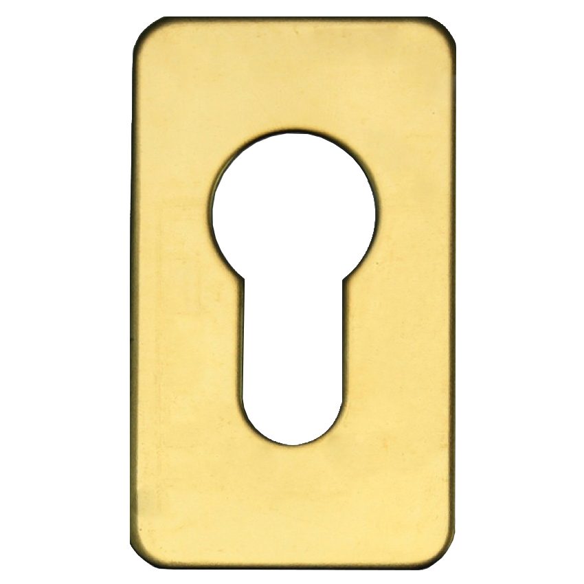 ASEC Self Adhesive 35mm x 60mm Small Euro Escutcheon - AS10557 - Rose Gold - AS10557