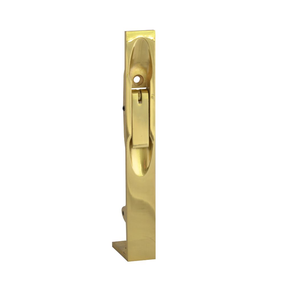 ASEC Straight Flush Bolt - AS3815 - Polished Brass - AS3815