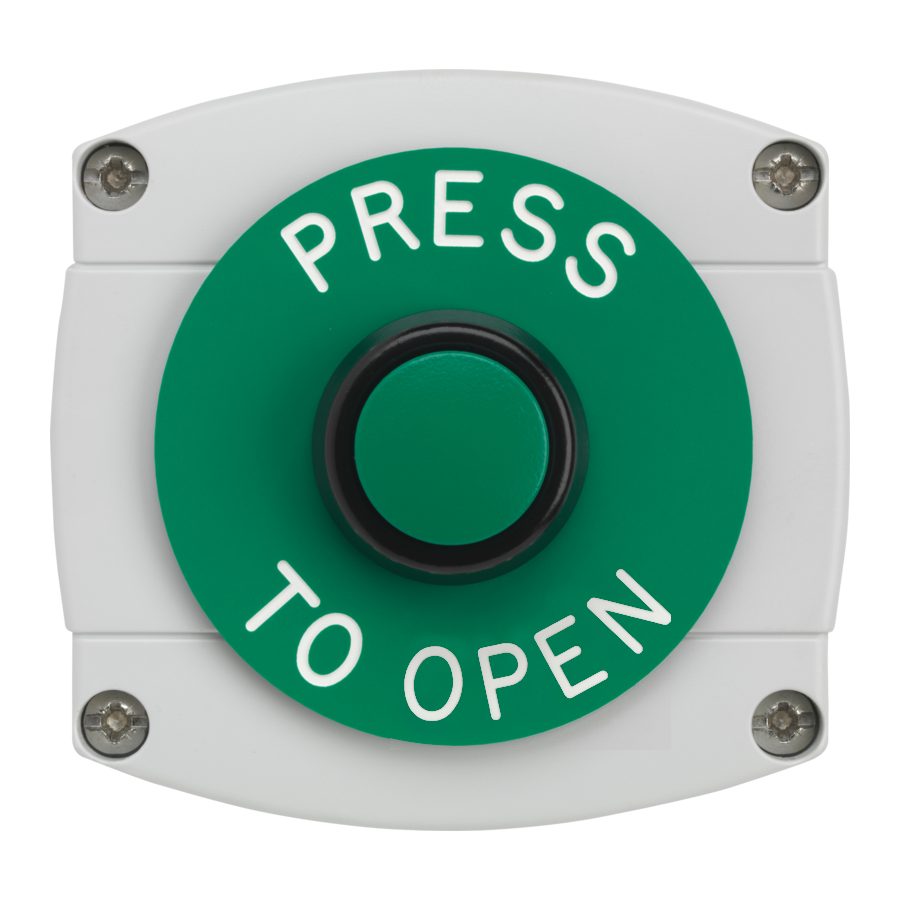 ASEC Surface Mounted Button - AS10690 - Grey - AS10690