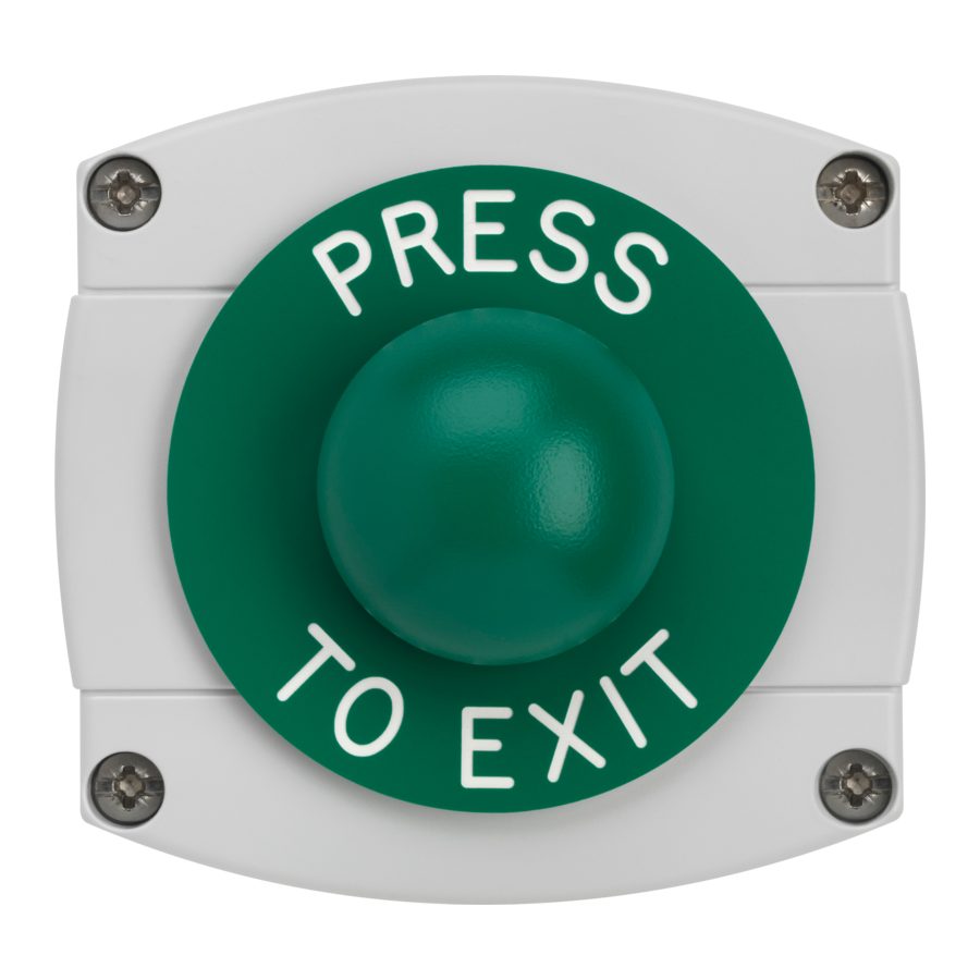 ASEC Surface Mounted Dome Button - AS10692 - Grey - AS10692