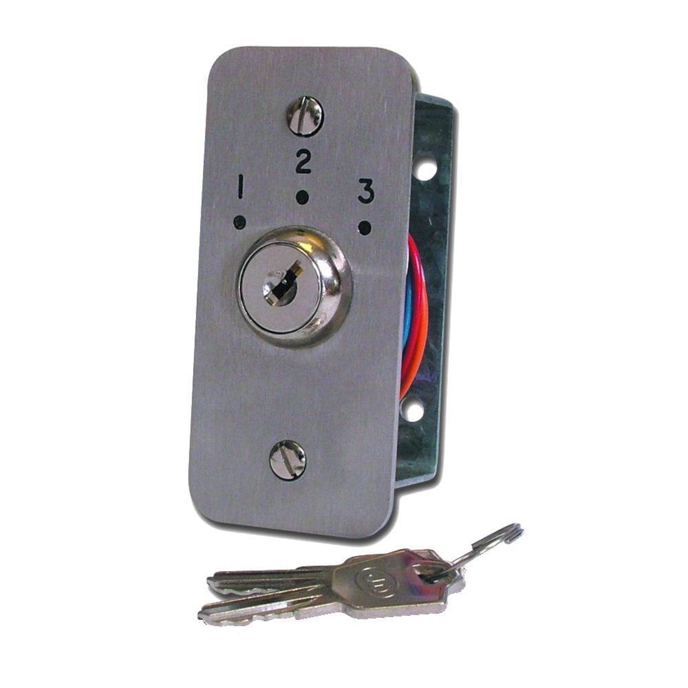 ASEC Three Position Key Switch Numbered