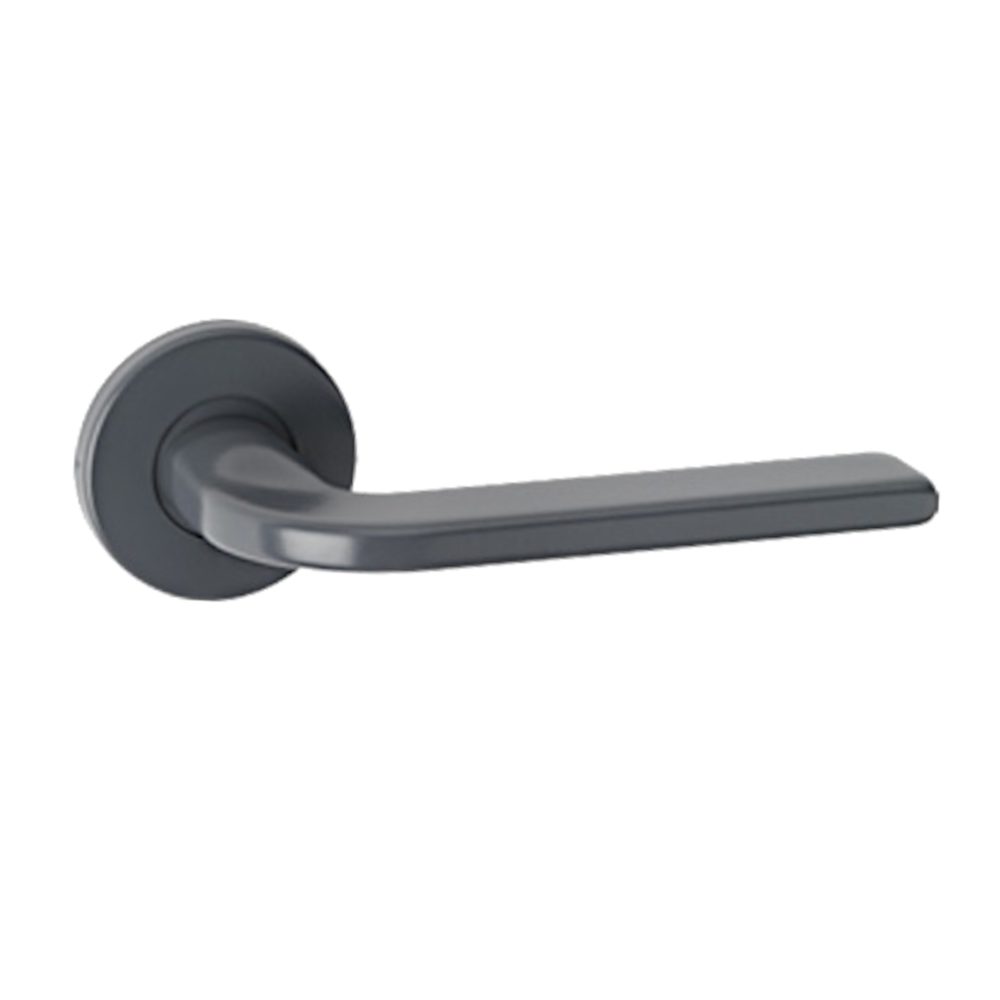ASEC URBAN Utah Lever on Round Rose Door Furniture