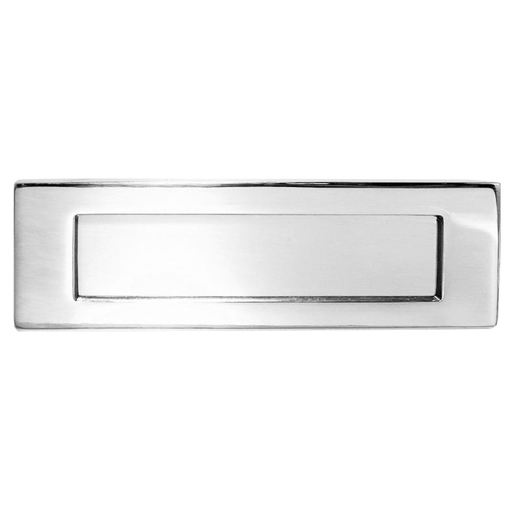 ASEC Victorian Letter Plate - AS3580 - Chrome Plated - AS3580